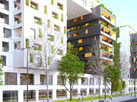 Shitet apartament 1+1 te Square 21, te zona e 21 dhjetorit