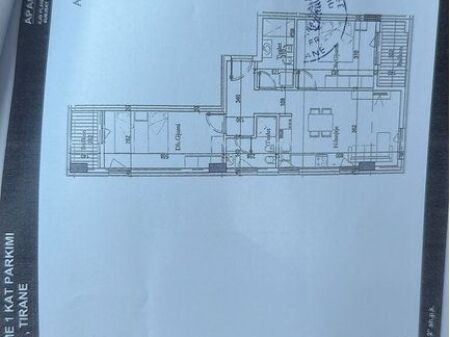 Apartament 2+1+2 per Shitje Tek “Tirana New Entry 2” Tiranë 120,000 €