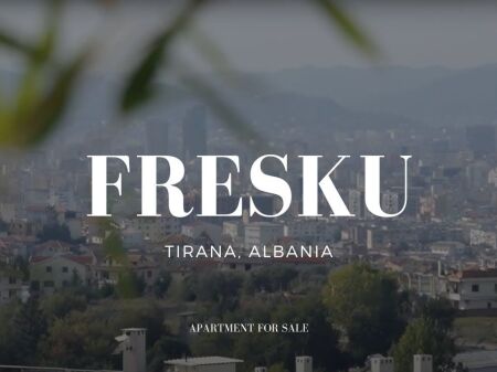 SHITET, APARTAMENT 2+1 FRESKU TIRANE