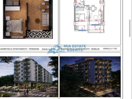 Apartment 1+1 for sale at ERDIAR Residence!!