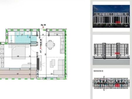 Apartment 1+1 for sale Kamez