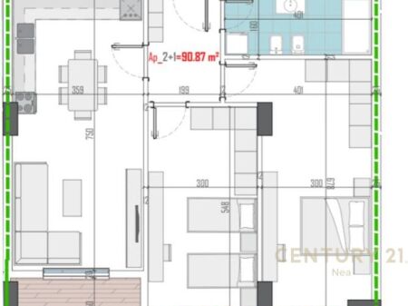 FOR SALE 2+1 APARTMENT IN PASKUQAN AT ARDEN HILL