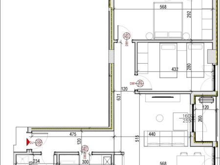 Okazion  PORCELAN ! Shitet apartament 2+1+2 wc  me sip 106 m  ne një rezidencë shumë cilësore  Kati 7  Në një pallat ne fazë ndërtimi aktualisht  Karabina mundësi blerje garazhi me kosto ektra 25,000 /euro