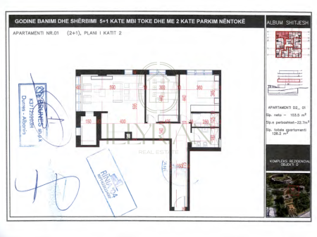 Apartament Luksoz 2+1 në shitje – Dhërmi, pranë detit