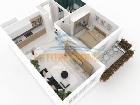 Shitet, Apartament 1+1, Pazari i Ri, Tiranë.