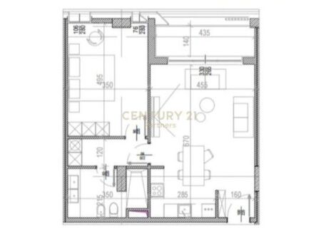 1+1 91m2 RiverSide Residence