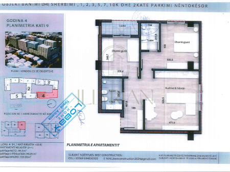 2+1 Apartment for sale – Porcelan