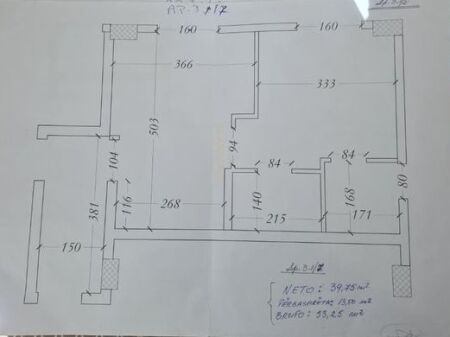 1+1 3rd floor 53m2 Field ALI DEMIT