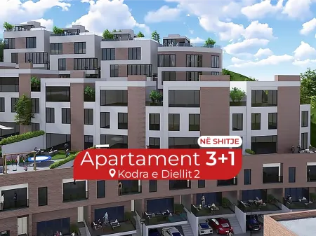 Appartamento 3+1 in vendita – Kodra e Diellit 2, Tirana