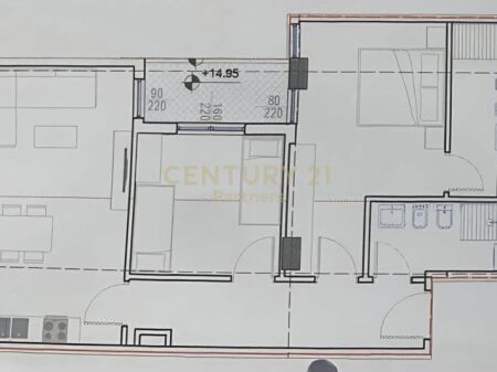 SHESIM APARTAMENT 2+1+2 – KOMUNA E PARISIT