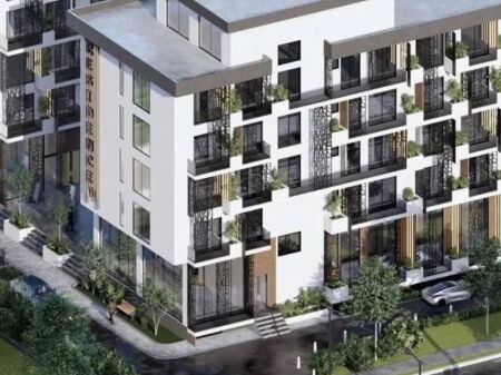 Shitet Garsoniere  tek  Mali i Robit – Sunrise Residence.  