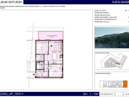 APARTAMENT 2+1 NE SHITJE