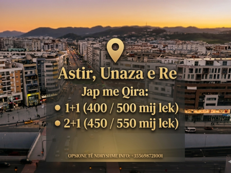 Jepet 1+1 me Qera tek Bulevardi Migjeni