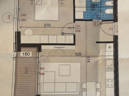 Apartament Ne Shitje 1+1 tek Rrethi i Shkozes (ID B110561) Tirane