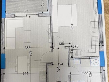 Apartment for sale 1+1 in Paskuqan