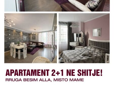 Apartament 2+1 Ne Shitje prane Misto Mame
