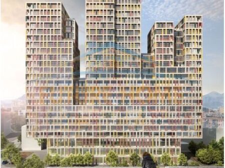 OKAZIONE: Shiten, Apartamente 1+1/2+1, "Manhattan Residence", Tiranë