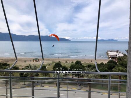 Apartament për shitje në vijë të parë – Lungomare, Vlorë | Pamje ballore deti