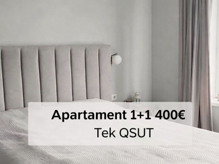 Appartamento 1+1 in affitto vicino a Shkolla Bashkuar, edificio nuovo!