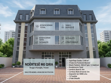 Edificio di 4 piani 1340 m² - Via Kavaja