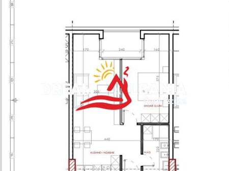 Appartamento 1+1 in vendita nella zona di Astir a Tirana (ID 41111542)