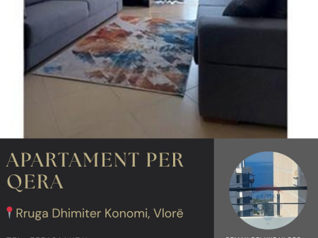 🏡 APPARTAMENTO 2+1 IN AFFITTO – ACQUA FREDDA, VLORË