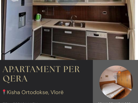 🏡 APPARTAMENTO 4+1 IN AFFITTO – CENTRO, VLORA