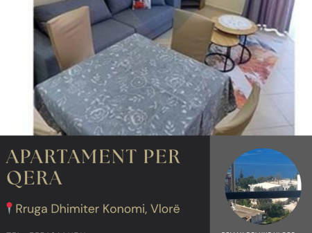 🏡 APPARTAMENTO 1+1 IN AFFITTO – ACQUA FREDDA, VLORË