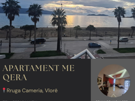 🌊 APPARTAMENTO 2+1 IN AFFITTO – LUNGOMARE, VLORË