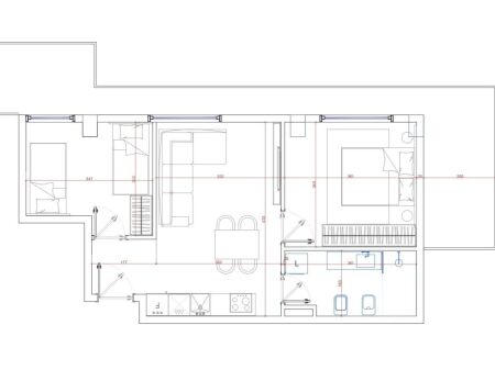 Apartament 2+1 per shitje prane Kristal Center