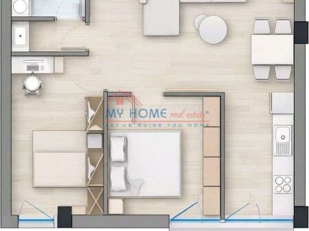 Apartament 2+1 ne Shitje te Ali Demi Tirane