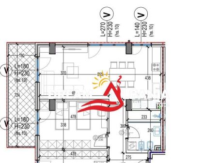 Apartment 2+1+2 at Residenca Kodra e Diellit 2 (ID 41212205)
