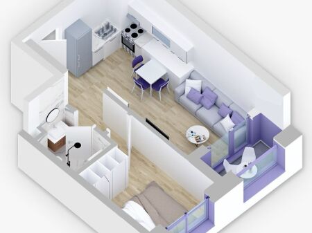 Appartamento 1+1 in vendita, complesso Kadiu!