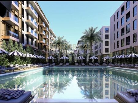 APARTMENT 2+1 FOR SALE IN QERRET IN PALM PARADISE RESIDENCE! 126,054 € Total Area 85m2