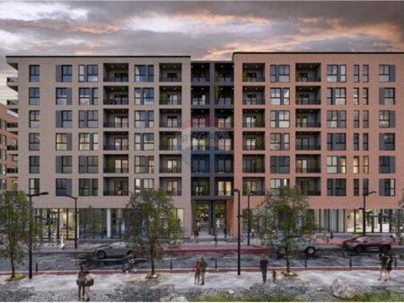 Shitet Apartament 1+1 + Ballkon në Ring Side Residence, Paskuqan