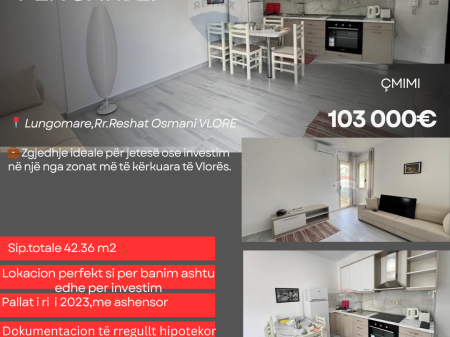 Garsionere ne Shitje,Lungomare,Vlore