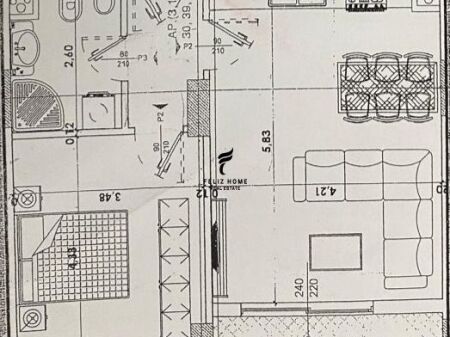 OFFICE FOR RENT 70 M2 YZBERISHT 50,000 LEKE FH-67918