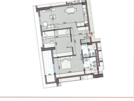 Apartament 2+1 për shitje – Urban Gate përballë Vilës L2 Astir