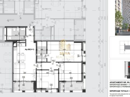 Shitet Apartament 3+1+2Wc+2Blk, Filigree Tower – Xhamllik, 321.700 Euro