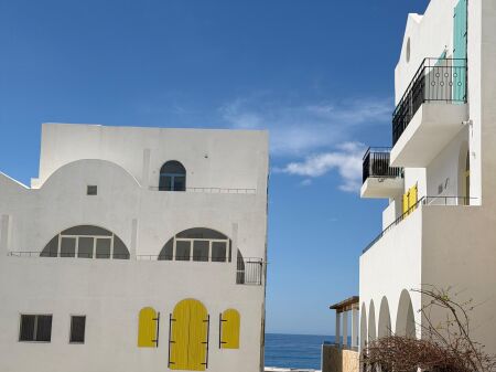 🏡 Shitet Apartament 2+1 – Santorini Residence, Dhërmi 📍