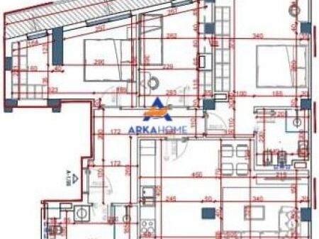 VENDESI APPARTAMENTO 3+1+BALCONE "AL BOULEVARD DI TIRANA" 223.000 EURO