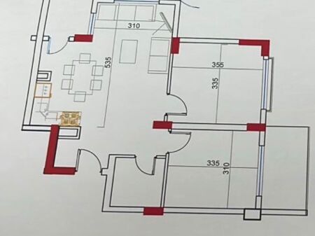 Apartament 2+1 per shitje! 📍Gjiri i Lalzit •145’000€