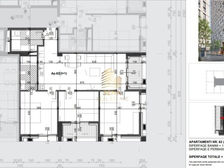 Appartamento 3+1+2Wc+2Blk in vendita, Filigree Tower – Xhamllik, 325.200 Euro