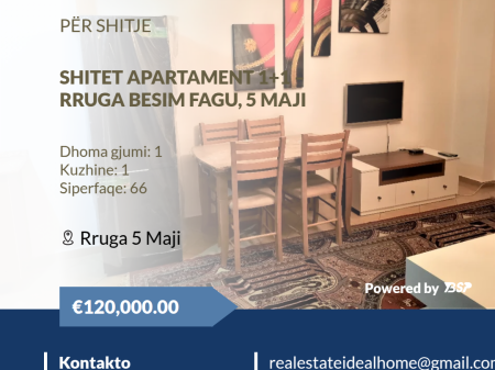 IN VENDITA APPARTAMENTO 1+1 – VIA BESIM FAGU, 5 MAGGIO