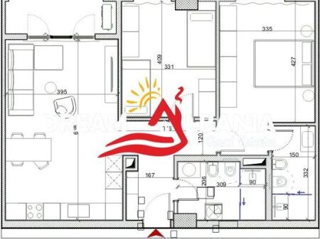 Apartments 2+1 for sale in Porcelan near Klan ( ID 41212207 )
