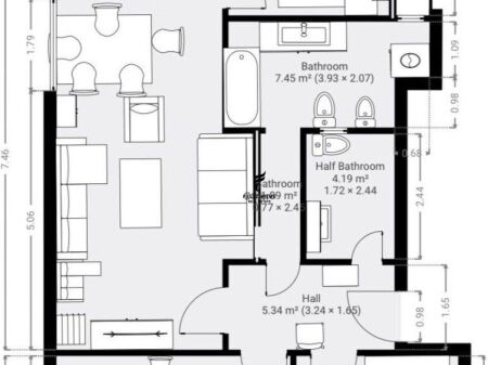 SHITET APARTAMENT 3+1+2 RRUGA E DURRESIT 300.000 EURO FH-68377