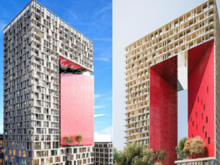 Apartament 1+1 per shitje tek United Towers,