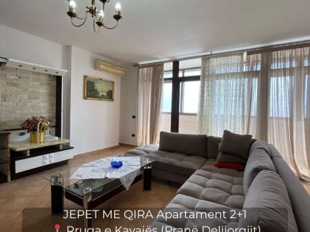 Appartamento 2+1 in affitto 📍 Via Kavaja (vicino a Delijorgji)