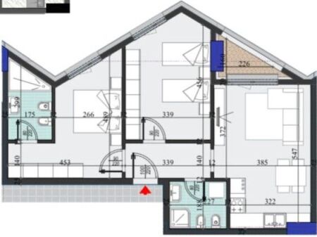 🏡Shitet Apartament 2+1+2 tek Rezidenca Colonnade, Tiranë❗