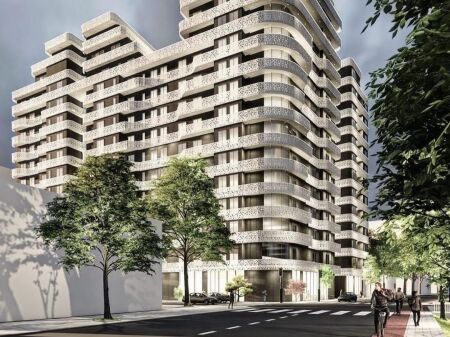 Aartament 1+1 ne Shitje prane Square 21 ne Corner Residence